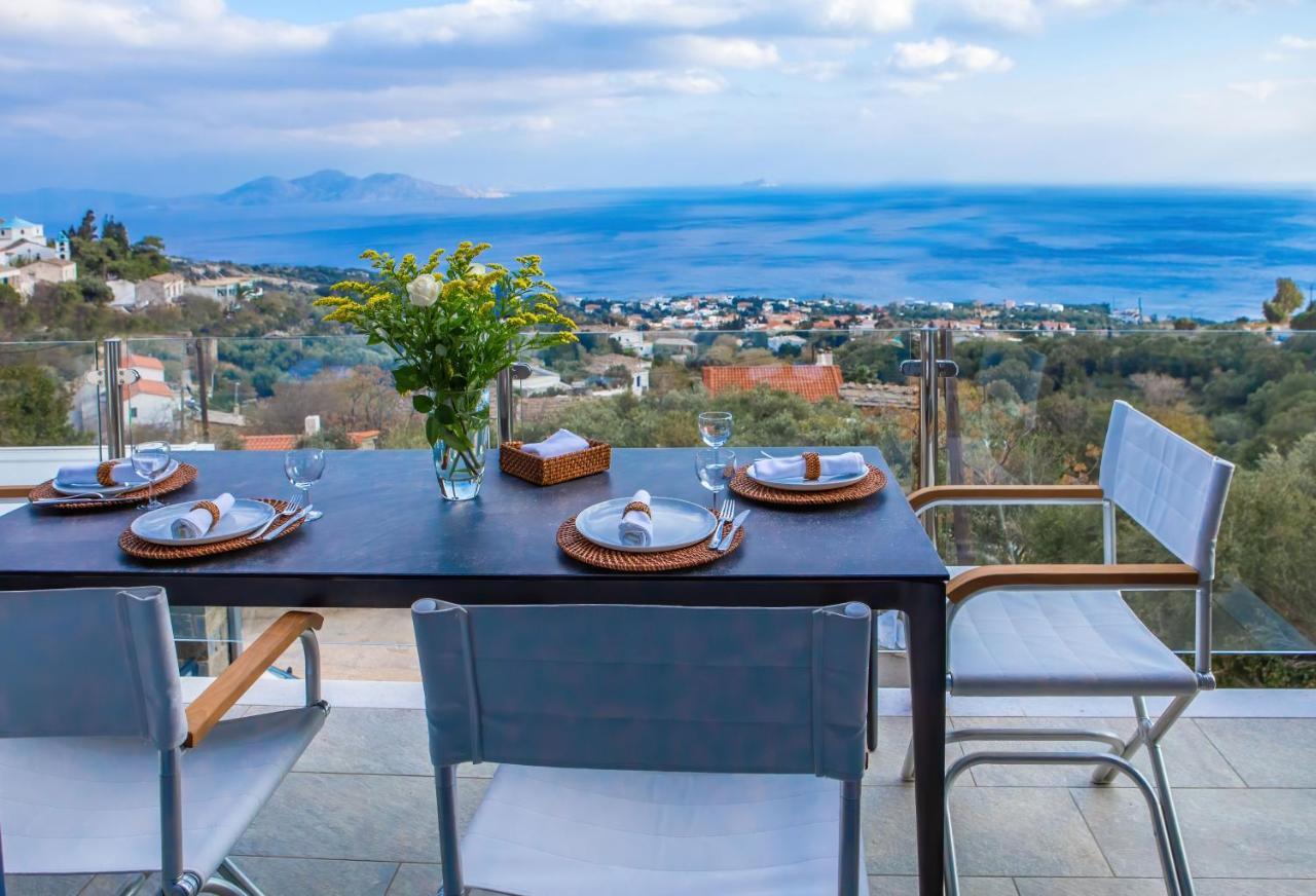Tsapelas Villas Ágios Kírykos المظهر الخارجي الصورة