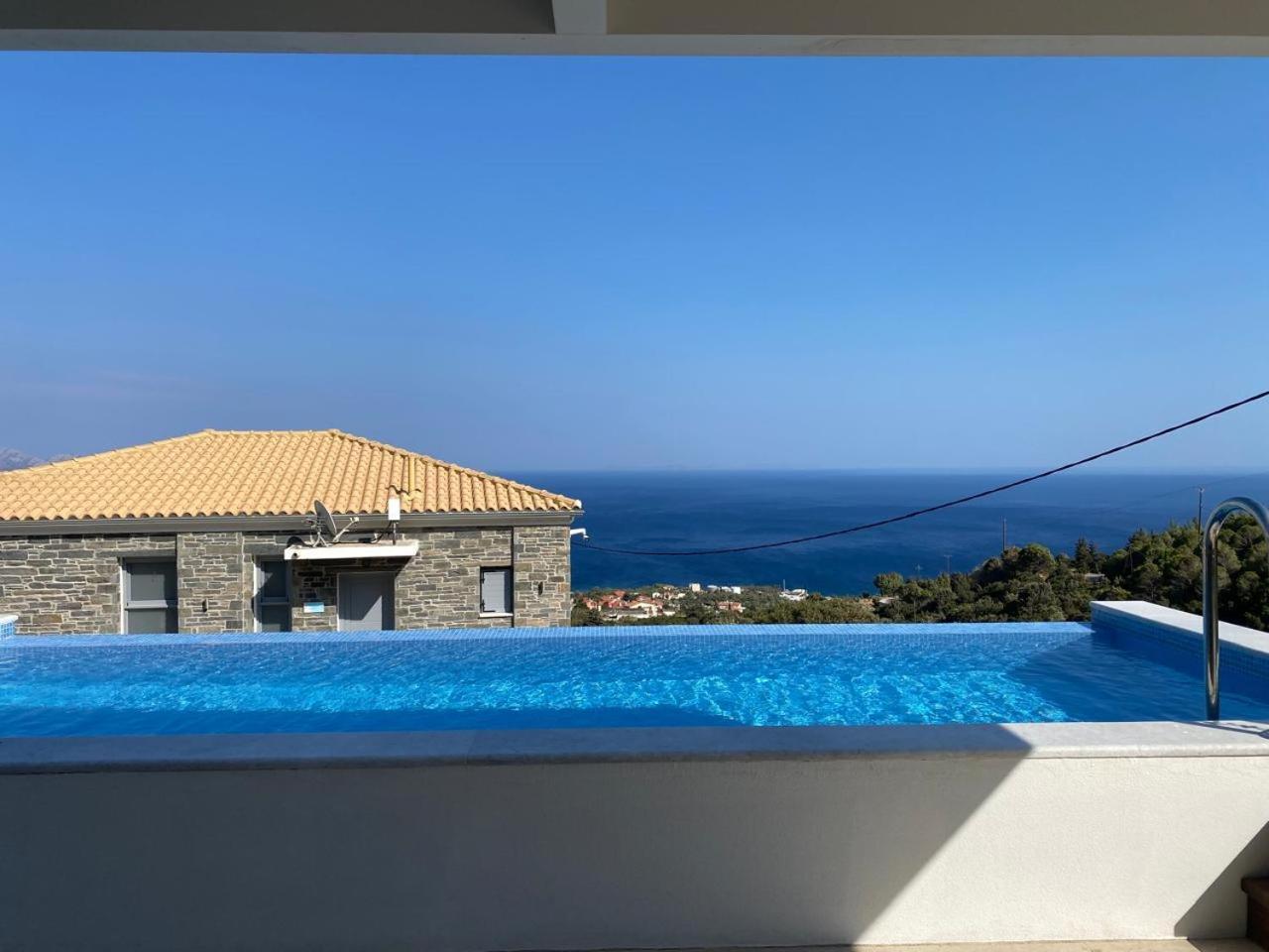 Tsapelas Villas Ágios Kírykos المظهر الخارجي الصورة